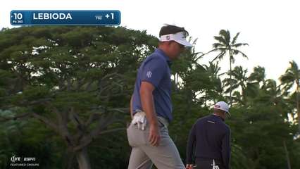 Hank Lebioda | Round 2 | 10th hole | Shot 4 | 2026 Sony Open