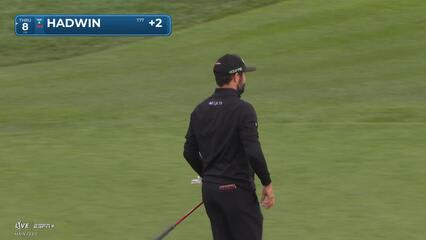Adam Hadwin | Round 2 | 17th hole | Shot 2 | 2025 AT&T Pebble Beach