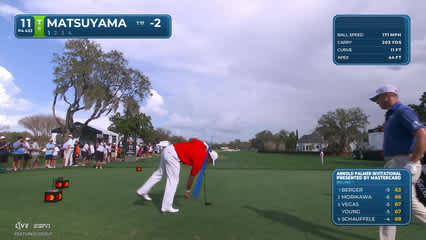 Hideki Matsuyama | Round 1 | 11th hole | Shot 1 | 2026 Arnold Palmer