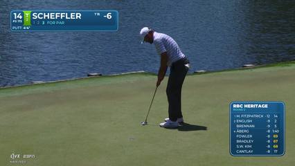 Scottie Scheffler | Round 2 | 14th hole | Shot 3 | 2026 RBC Heritage