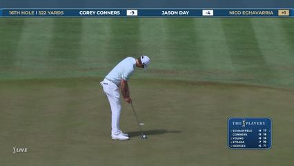 Nico Echavarria | Round 2 | 16th hole | Shot 6 | 2026 THE PLAYERS