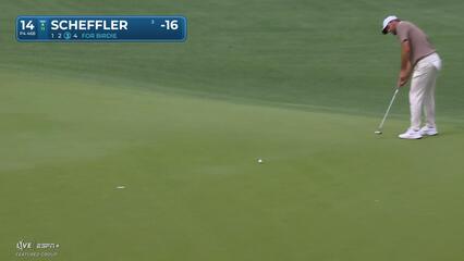 Scottie Scheffler | Round 4 | 14th hole | Shot 3 | 2025 Houston Open
