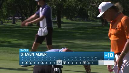 Steven Alker | Round 4 | 17th hole | Shot 4 | 2025 Kaulig Co. Championship