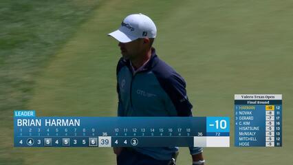 Brian Harman | Round 4 | 12th hole | Shot 3 | 2025 Valero