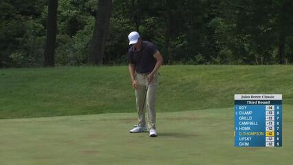 Davis Thompson | Round 3 | 6th hole | Shot 4 | 2025 John Deere