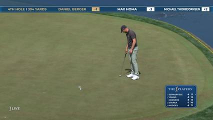 Daniel Berger | Round 2 | 4th hole | Shot 5 | 2026 THE PLAYERS