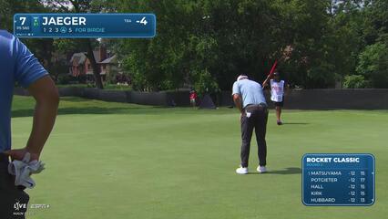 Stephan Jaeger | Round 2 | 7th hole | Shot 5 | 2025 Rocket Classic