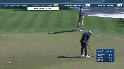 Tommy Fleetwood | Round 2 | 9th hole | Shot 5 | 2026 THE PLAYERS