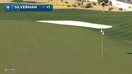 Ben Silverman | Round 1 | 16th hole | Shot 3 | 2025 WM Phoenix Open