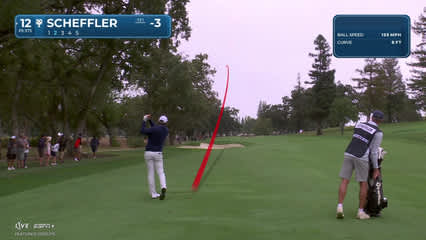 Scottie Scheffler | Round 2 | 12th hole | Shot 2 | 2025 Procore