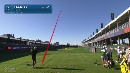 Nick Hardy | Round 2 | 17th hole | Shot 1 | 2025 THE CJ CUP