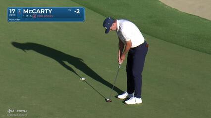 Matt McCarty | Round 1 | 17th hole | Shot 4 | 2025 Sony Open