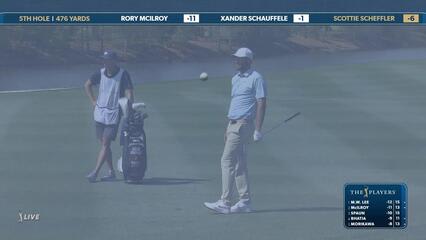 Scottie Scheffler | Round 2 | 5th hole | Shot 2 | 2025 THE PLAYERS