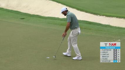 Scottie Scheffler | Round 4 | 6th hole | Shot 4 | 2025 TOUR Championship