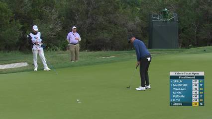 Ludvig Åberg | Round 4 | 17th hole | Shot 3 | 2026 Valero