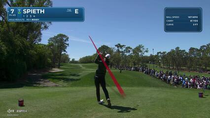 Jordan Spieth | Round 2 | 7th hole | Shot 1 | 2025 Valspar