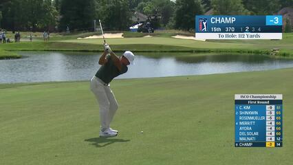 Cameron Champ | Round 1 | 15th hole | Shot 2 | 2025 ISCO Championship