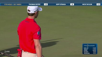 Thomas Detry | Round 2 | 11th hole | Shot 4 | 2025 THE PLAYERS