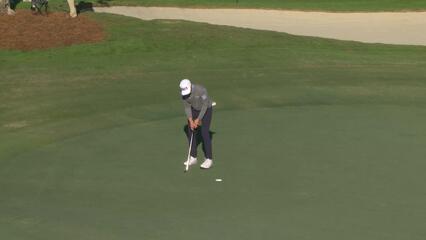 Mackenzie Hughes | Round 3 | 17th hole | Shot 3 | 2024 The RSM Classic