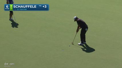 Xander Schauffele | Round 4 | 6th hole | Shot 3 | 2026 Truist Championship