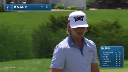 Jake Knapp | Round 1 | 1st hole | Shot 4 | 2025 3M Open