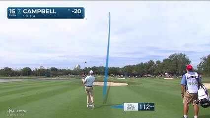 Brian Campbell | Round 4 | 15th hole | Shot 2 | 2025 Mexico Open