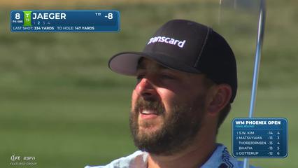 Stephan Jaeger | Round 4 | 8th hole | Shot 2 | 2026 WM Phoenix Open