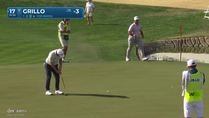 Emiliano Grillo | Round 2 | 4th hole | Shot 3 | 2025 WM Phoenix Open