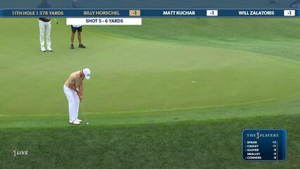 Billy Horschel | Round 4 | 11th hole | Shot 6 | 2025 THE PLAYERS