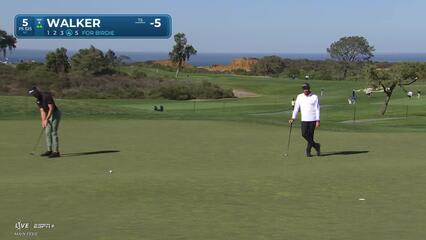 Danny Walker | Round 2 | 5th hole | Shot 4 | 2025 Farmers