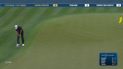 Daniel Berger | Round 4 | 12th hole | Shot 4 | 2025 THE PLAYERS