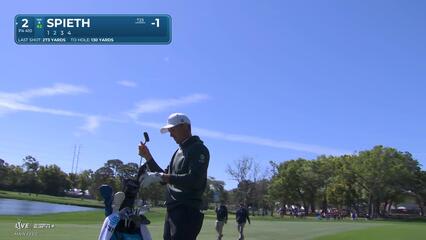 Jordan Spieth | Round 2 | 2nd hole | Shot 2 | 2025 Valspar