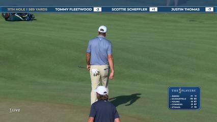 Scottie Scheffler | Round 2 | 11th hole | Shot 4 | 2026 THE PLAYERS