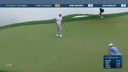 Corey Conners | Round 4 | 17th hole | Shot 3 | 2025 THE PLAYERS