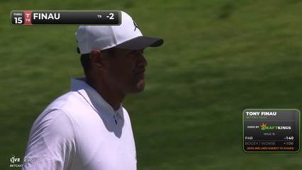 Tony Finau | Round 1 | 15th hole | Shot 5 | 2026 the Memorial