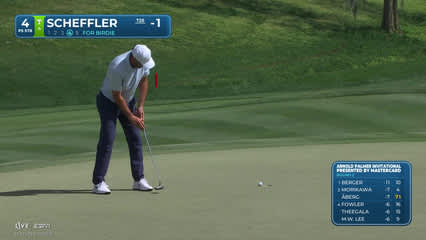Scottie Scheffler | Round 2 | 4th hole | Shot 4 | 2026 Arnold Palmer