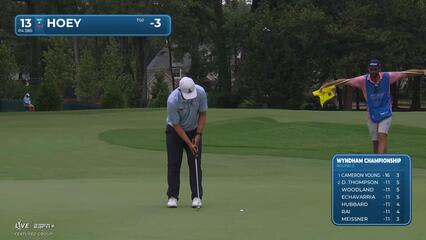 Rico Hoey | Round 3 | 13th hole | Shot 4 | 2025 Wyndham