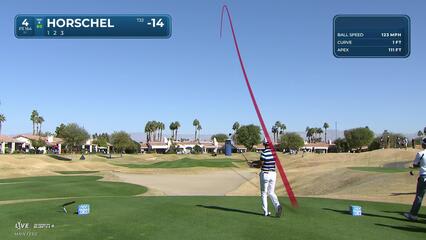 Billy Horschel | Round 4 | 4th hole | Shot 1 | 2025 The American Express