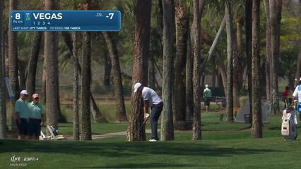Jhonattan Vegas | Round 2 | 8th hole | Shot 2 | 2025 Cognizant Classic