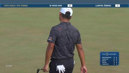 Si Woo Kim | Round 1 | 13th hole | Shot 3 | 2026 THE PLAYERS