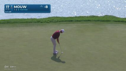 William Mouw | Round 2 | 17th hole | Shot 3 | 2025 3M Open