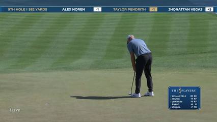 Alex Noren | Round 2 | 9th hole | Shot 4 | 2026 THE PLAYERS