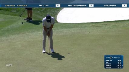 Eric Cole | Round 1 | 10th hole | Shot 4 | 2025 THE PLAYERS