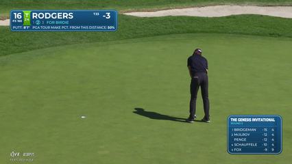 Patrick Rodgers | Round 3 | 16th hole | Shot 2 | 2026 The Genesis