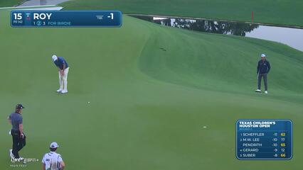 Kevin Roy | Round 2 | 15th hole | Shot 2 | 2025 Houston Open