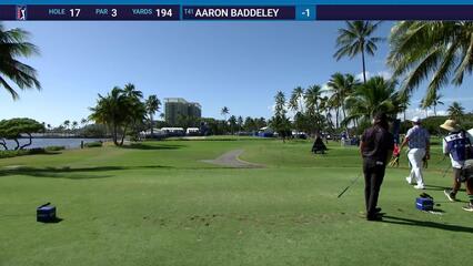 Aaron Baddeley | Round 1 | 17th hole | Shot 1 | 2025 Sony Open