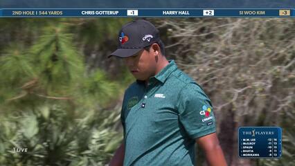 Si Woo Kim | Round 2 | 2nd hole | Shot 4 | 2025 THE PLAYERS