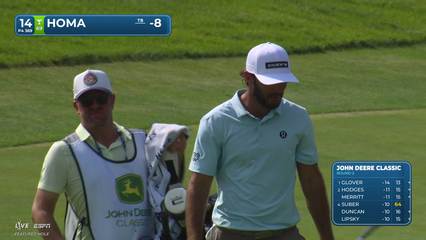 Max Homa | Round 2 | 14th hole | Shot 2 | 2026 John Deere
