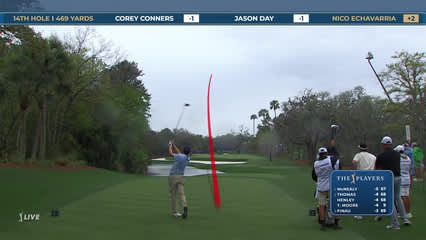 Nico Echavarria | Round 1 | 14th hole | Shot 1 | 2026 THE PLAYERS