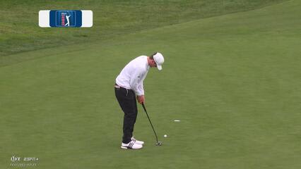 Nick Dunlap | Round 2 | 17th hole | Shot 3 | 2025 AT&T Pebble Beach